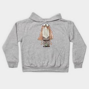 Jar Jar Binksion Kids Hoodie